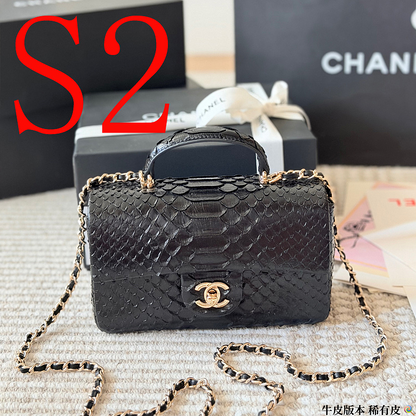 ACP26 Cowhide Leather Bag 20-12CM Bags with box
