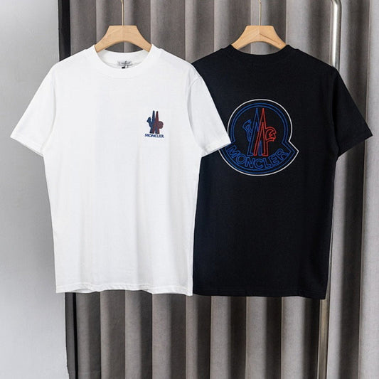 MOC11 New men's and women's summer pure cotton top T-shirt clothing