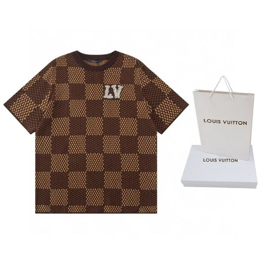 LVC200 New high-quality men's summer short sleeved T-shirt Clothing