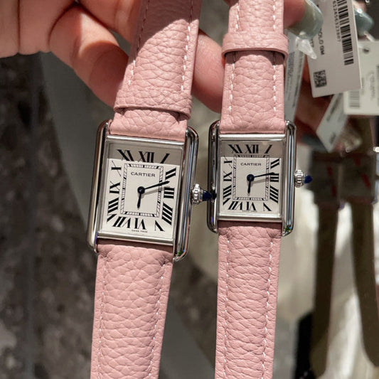 CW1  Lychee belt medium size for men's and women's watches 25.5mm x 33.7mm/29.5mm*22mm